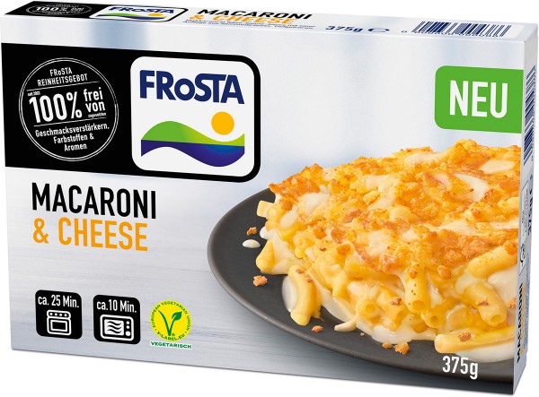 FRoSTA Macaroni & Cheese 375g - Packshot