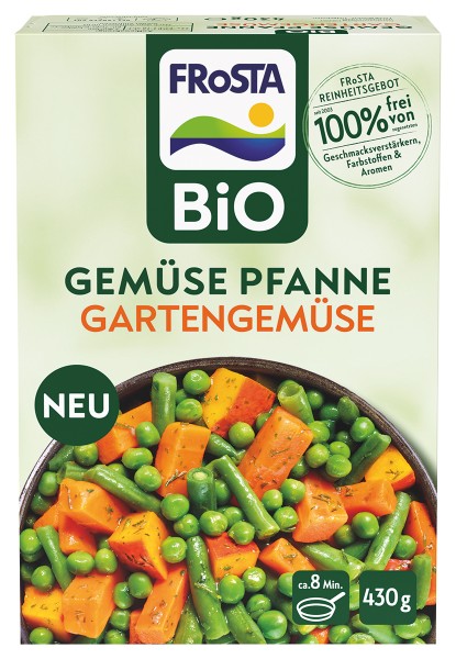 Bio Gemüse Pfanne Gartengemüse - Packshot