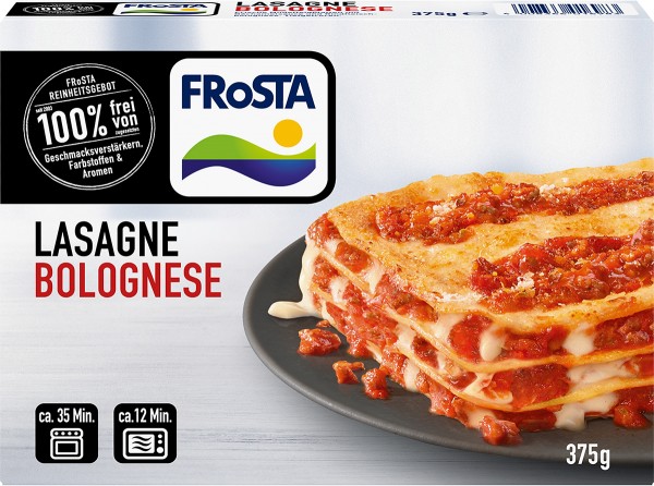 FRoSTA - Lasagne Bolognese - 375g Packshot