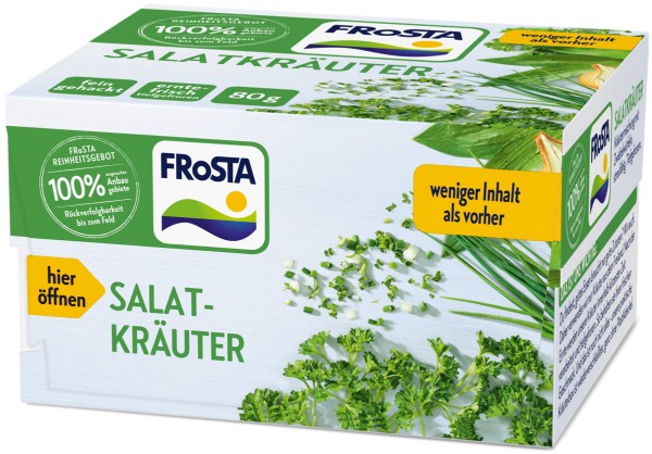FRoSTA - Salatkräuter - 80g Packshot