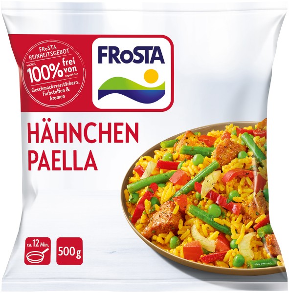 Hähnchen Paella von FRoSTA (500g) Packshot