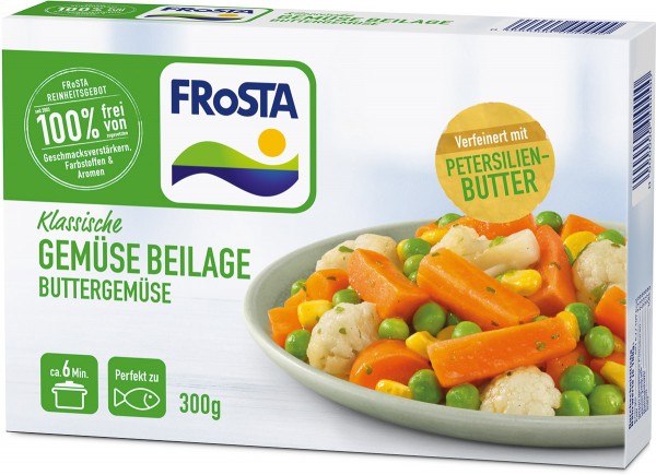 FRoSTA Gemüse Beilage Buttergemüse (300g) Packshot