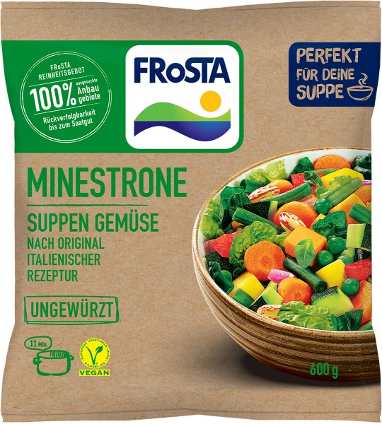 FRoSTA Minestrone Suppen-Gemüse (600g)