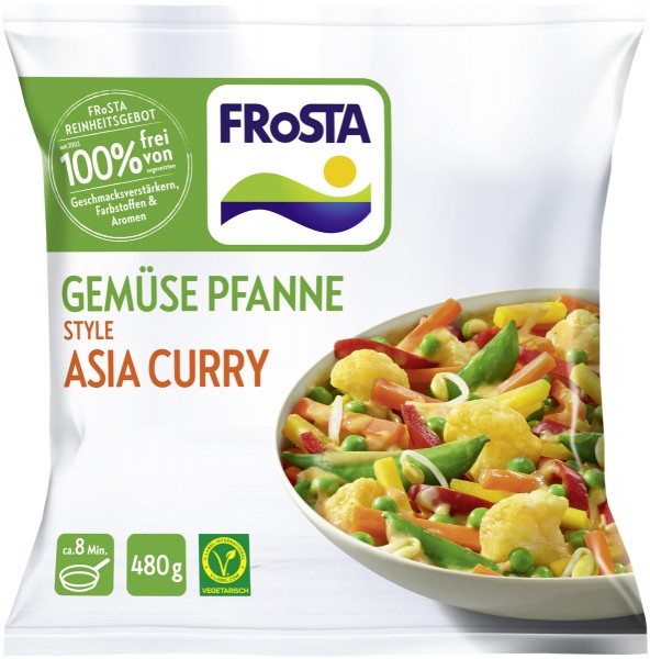 FRoSTA Gemüse Pfanne Style Asia Curry - 480g
