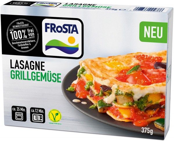FRoSTA - Lasagne Grillgemüse 375g - Packshot