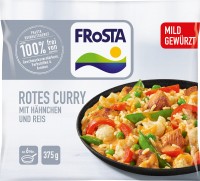 FRoSTA rotes Curry mit Hähnchen und Reis (375g)