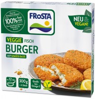 FRoSTA Veggie Fisch Burger 300g Packshot