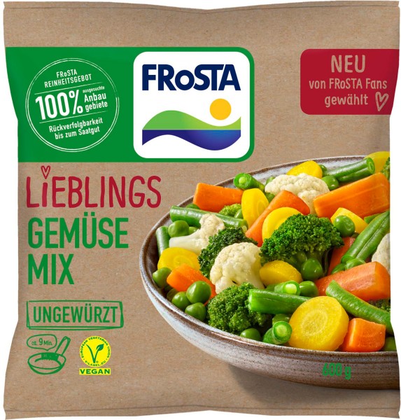 FRoSTA Lieblingsgemüse Mix 600g - Packshot
