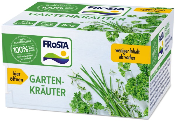 FRoSTA Gartenkräuter (80g)